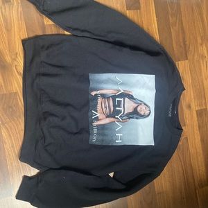 Aaliyah One In A Million Pullover Sweatshirt Size small
